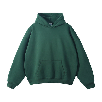 Mens hoodies oversized with drop shoulder and kangaroo pocket