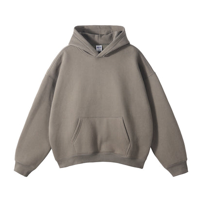 Mens hoodies oversized with drop shoulder and kangaroo pocket
