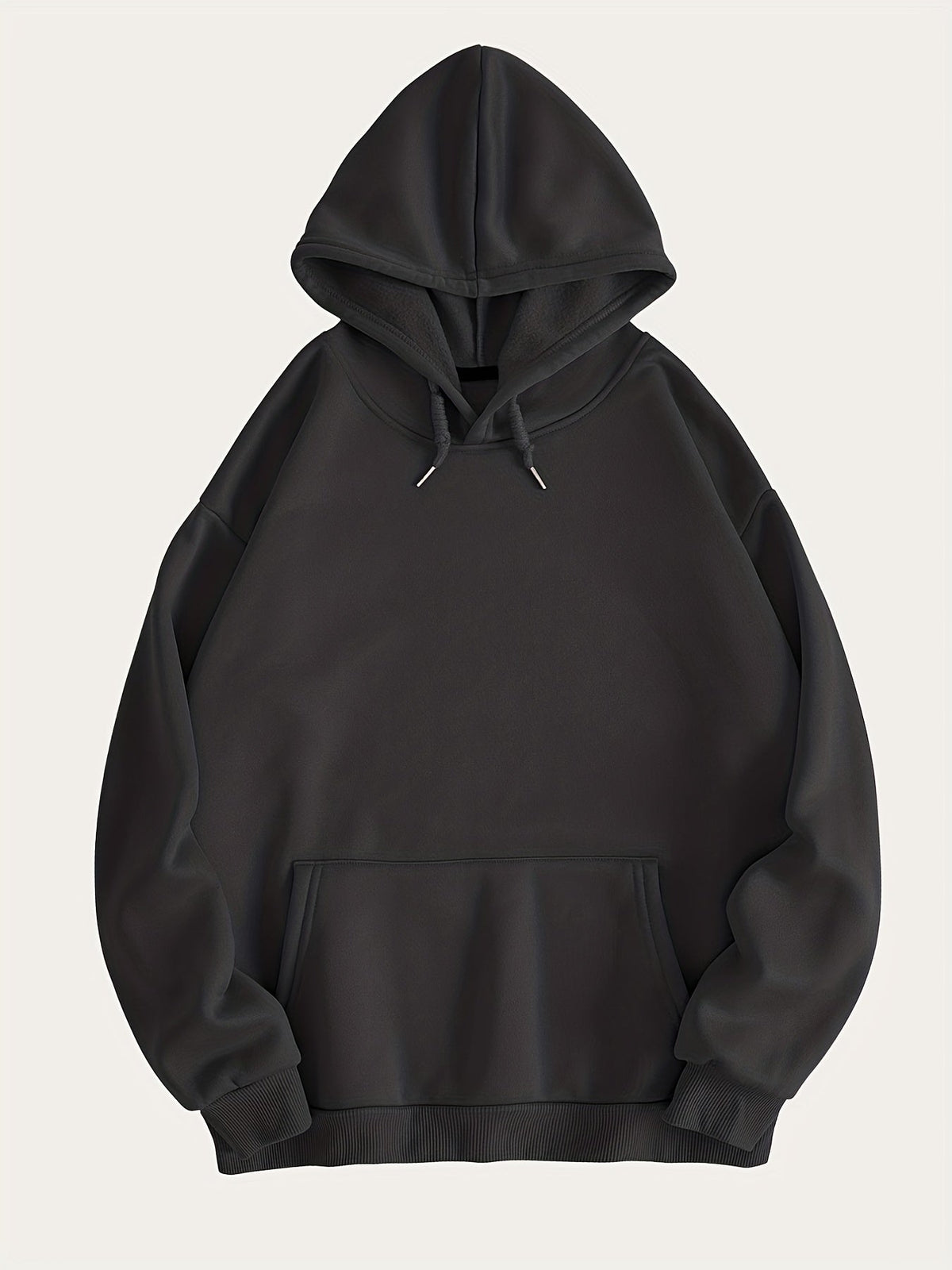 Drop shoulder hoodies for women with kangaroo pocket