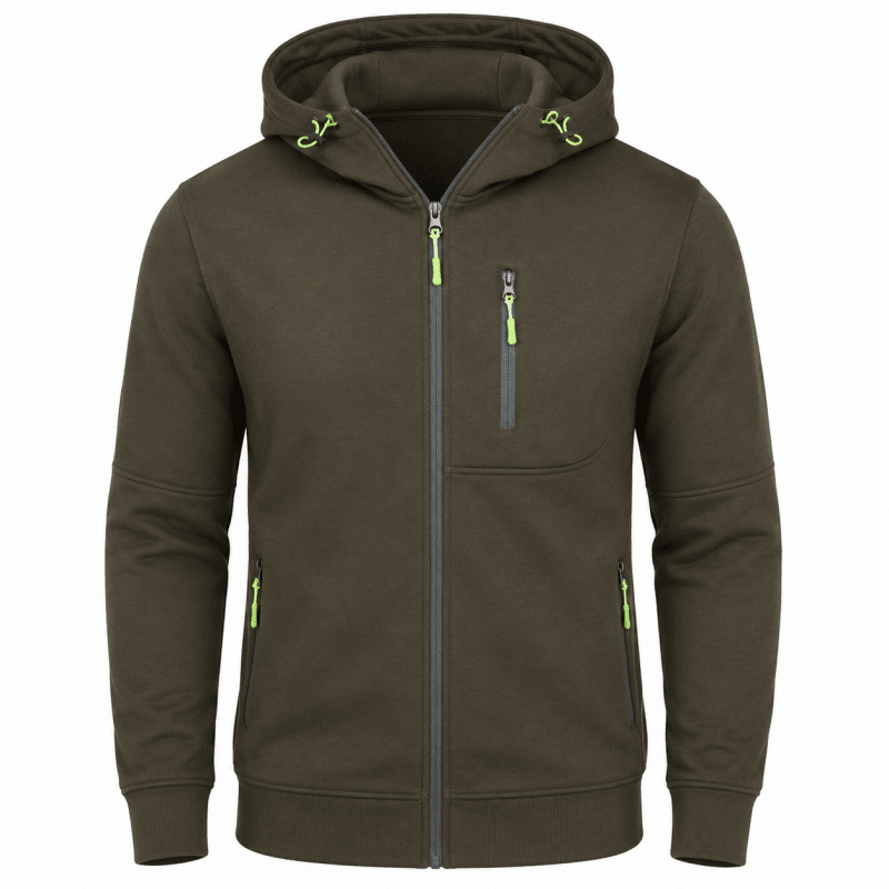 Mens hoodies with full zip and hood, zip up hoodie with pockets