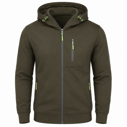 Mens hoodies with full zip and hood, zip up hoodie with pockets