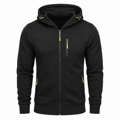Mens hoodies with full zip and hood, zip up hoodie with pockets
