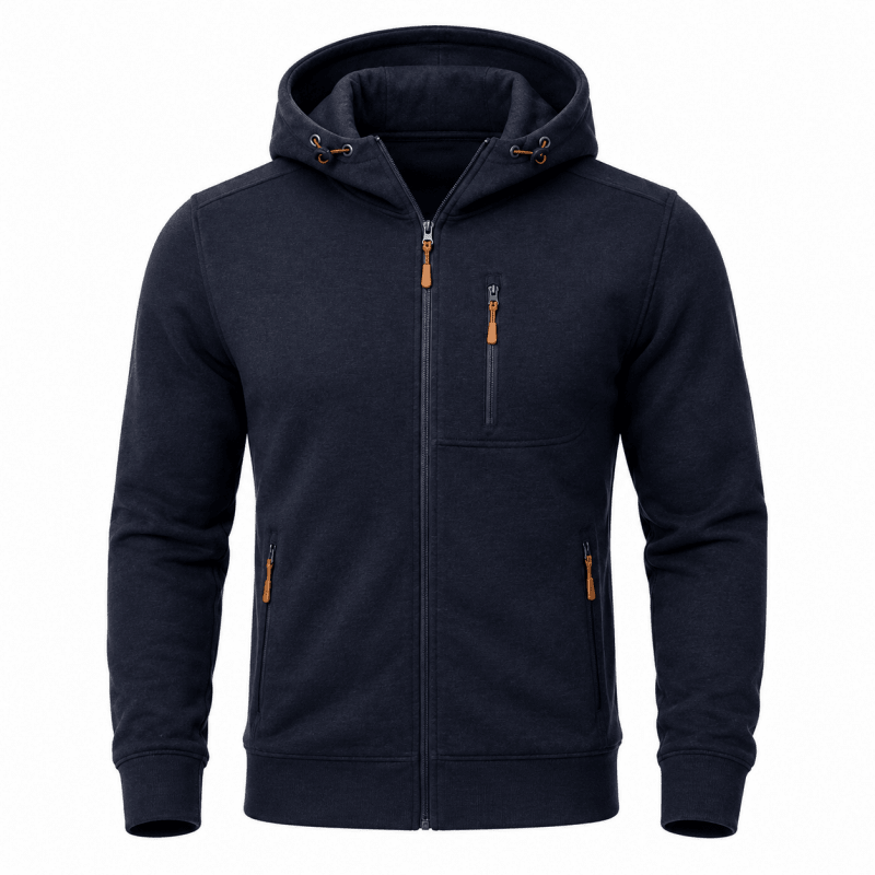 Mens hoodies with full zip and hood, zip up hoodie with pockets