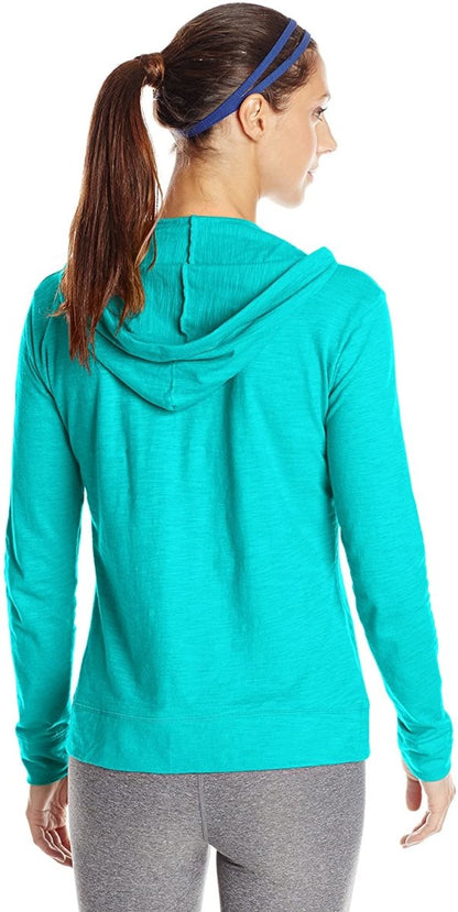 Zip up hoodies for women with drawstring hood and pockets