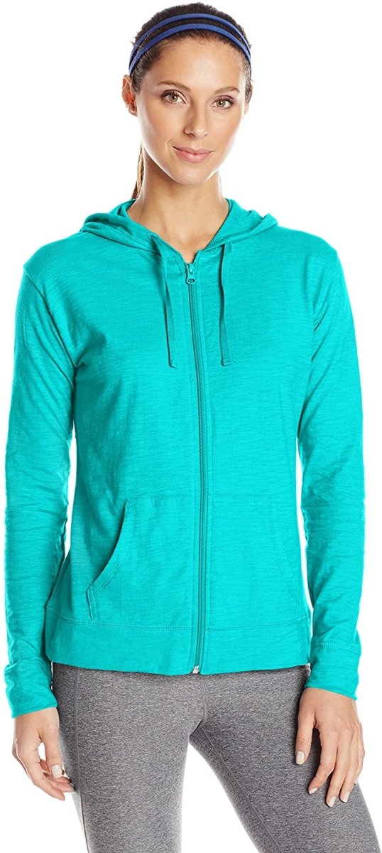 Zip up hoodies for women with drawstring hood and pockets